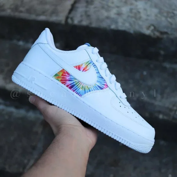 Nike Air Force 1 Low Tie Dye Custom NWT
